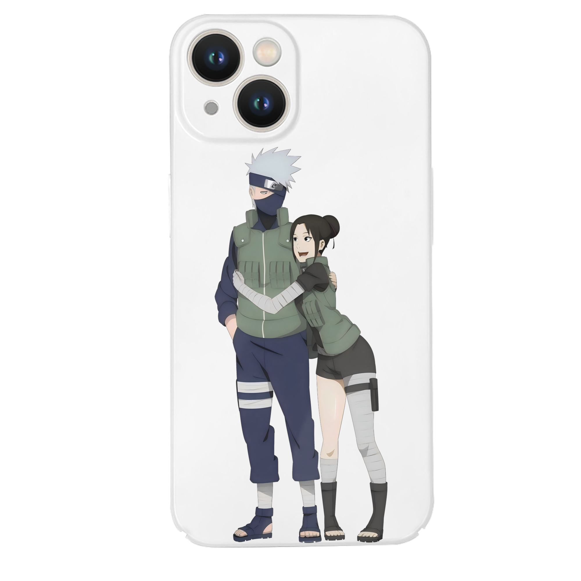 （画像用） NARUTO -ナルト- はたけ カカシ Hatake Kakashi 【iPhone 14シリーズ対応】ハードケース